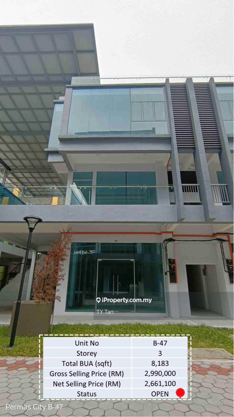 Permas City Shop Office, Permas City Shop Office, Permas Jaya Shop