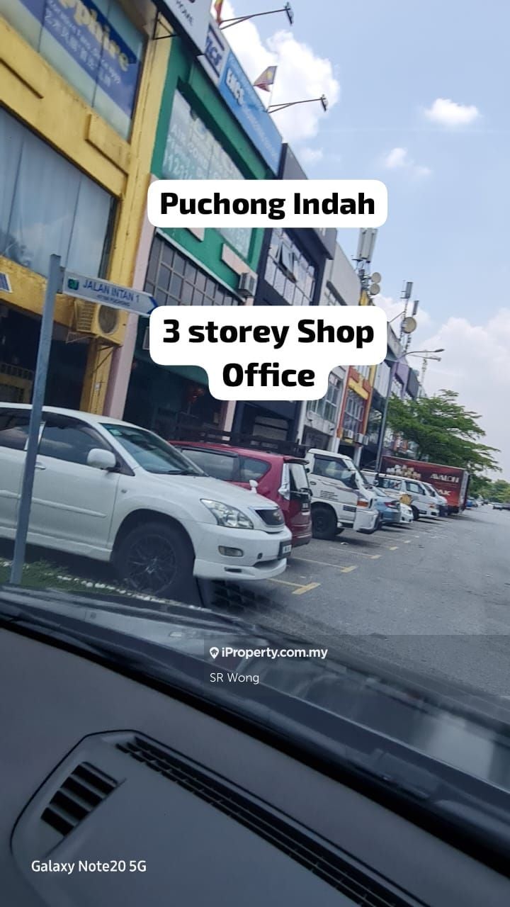 Puchong Intan 2 Adjoining Sides by Sides 3 Storey Shop office, Puchong ...