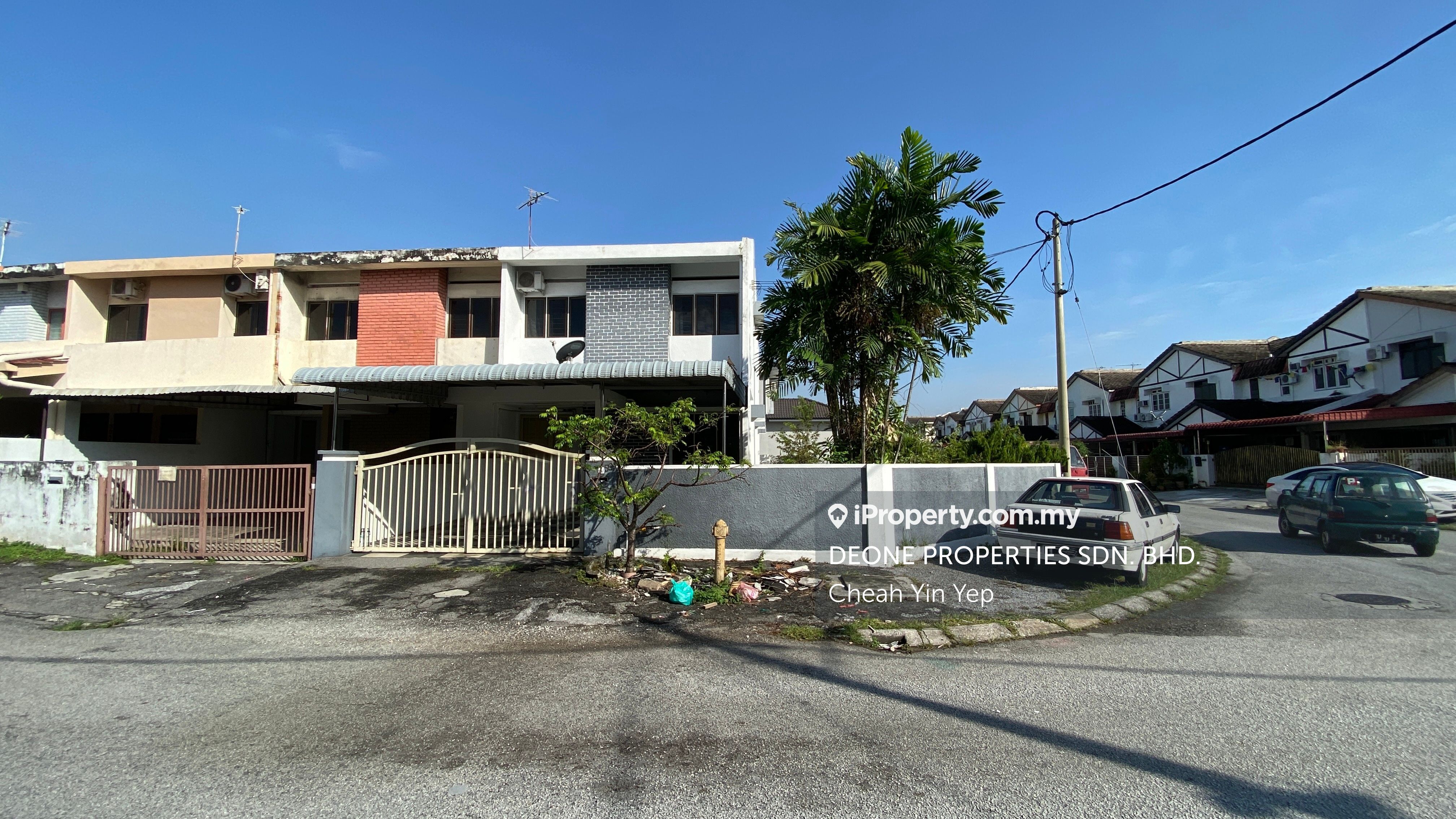 Ipoh Garden, Ipoh Corner lot 2sty Terrace/Link House 4 bedrooms for