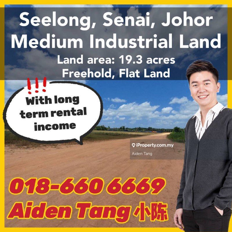 Senai Seelong Industrial Land Medium Industry Seelong Senai Kulai Johor Bahru For Sale