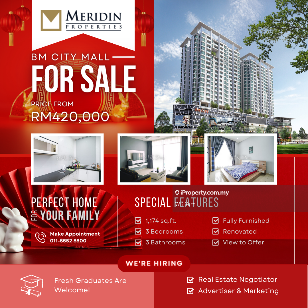 BM City Suites @ BM City Mall, Bukit Mertajam