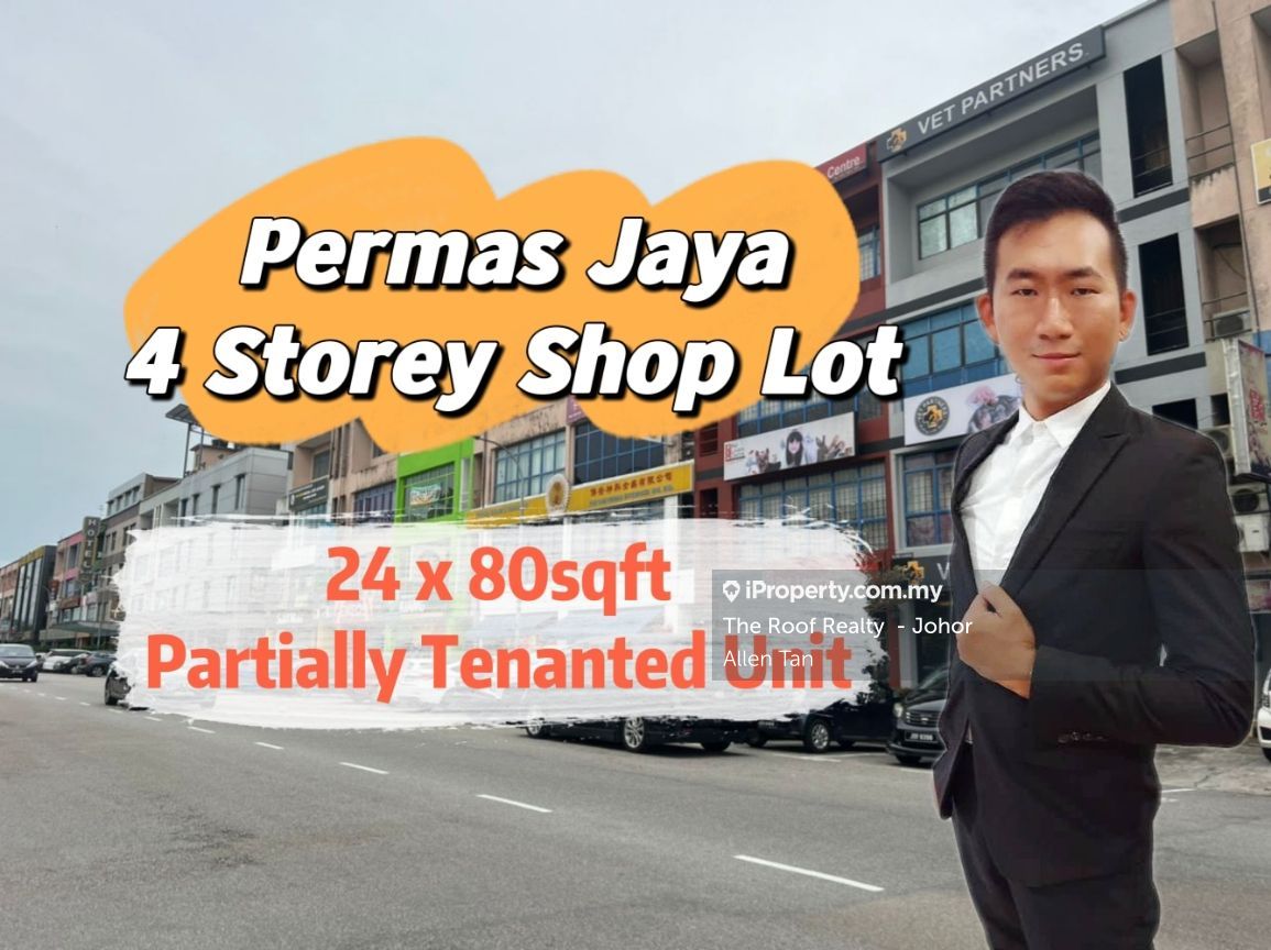 Permas Jaya Intermediate Shop for sale