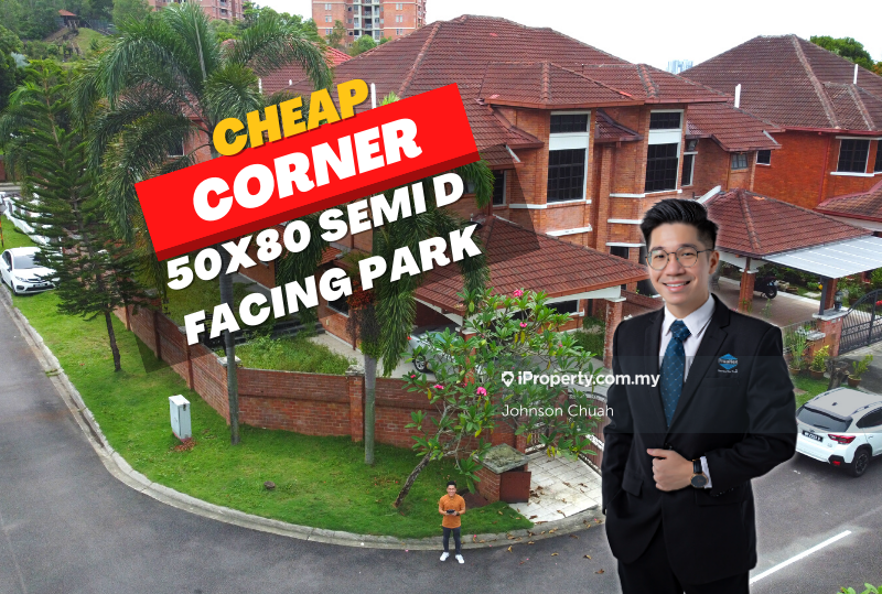 Admiral Park, Bandar Sungai Long Corner lot Semidetached House 4+1