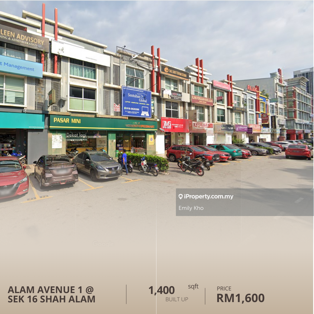 Alam Avenue 1 Seksyen 16 Shah Alam, Alam Avenue 1 Seksyen 16 Shah Alam ...