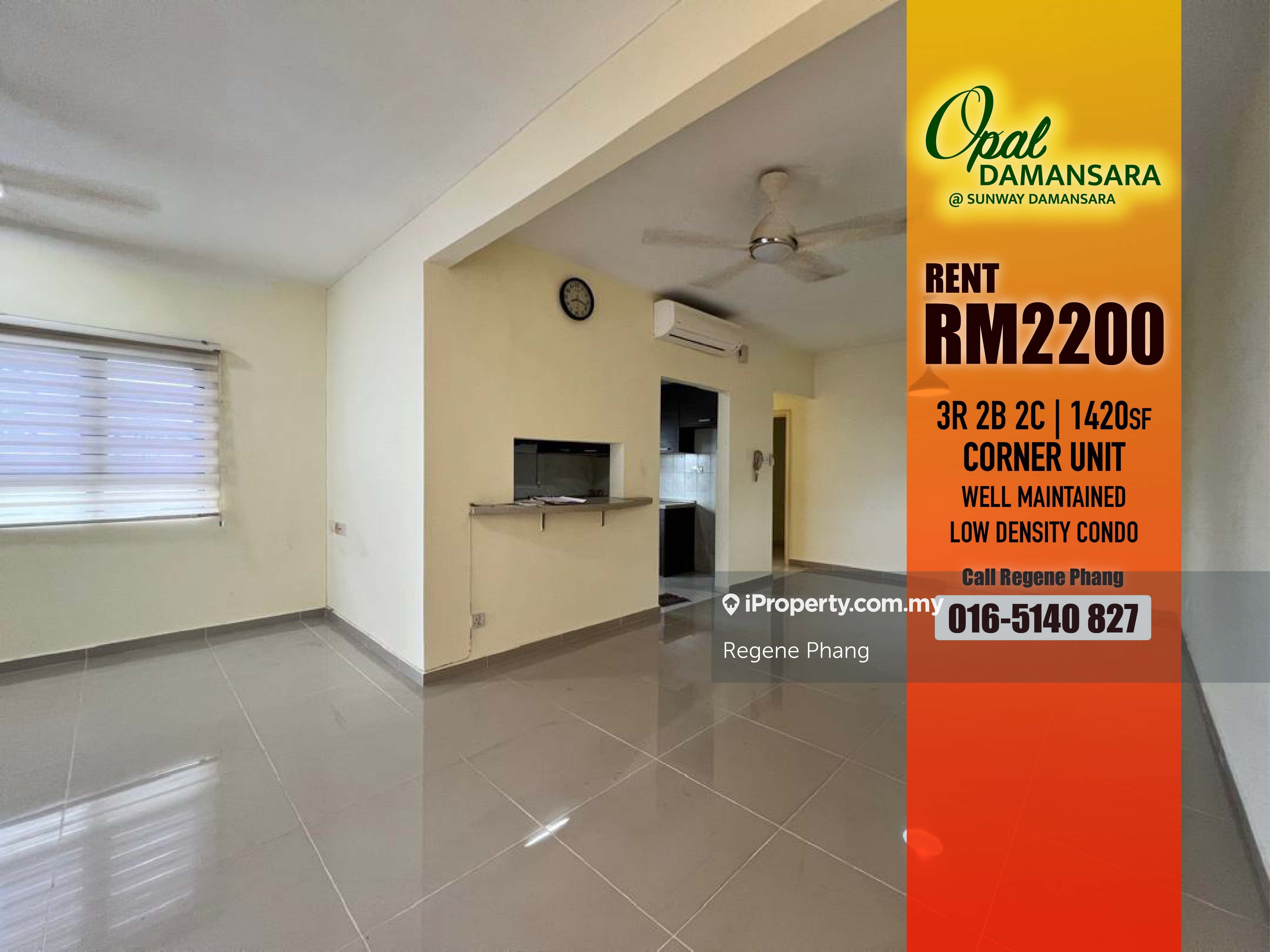 Opal Damansara, Sunway Damansara, Kota Damansara for rent RM2200