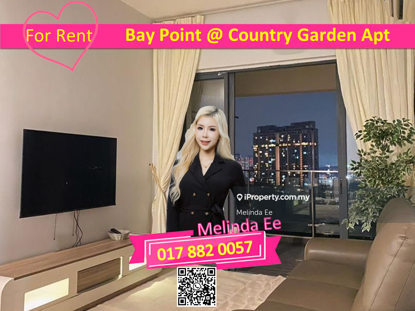 Bay Point Country Garden Danga Bay Condominium 2 bedrooms for rent in