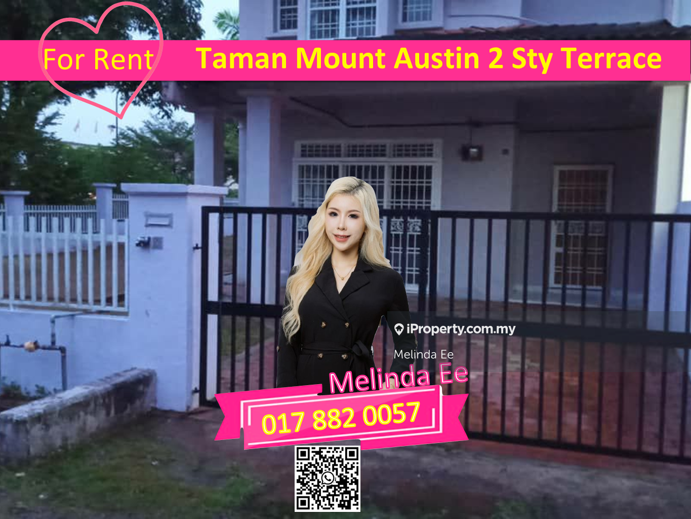 Taman Mount Austin 2 Storey Terrace Corner Lot, Johor Bahru Corner lot 2sty Terrace/Link House