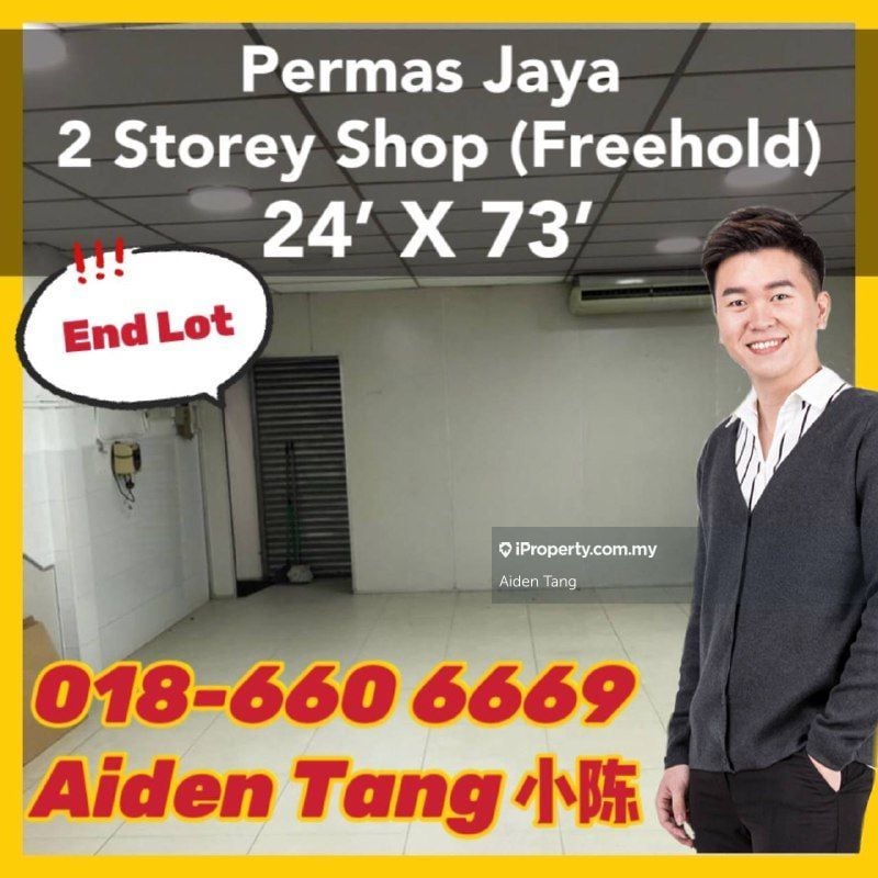 Permas Jaya 2 Storey Shop Lot, Permas Jaya, Johor Bahru for sale