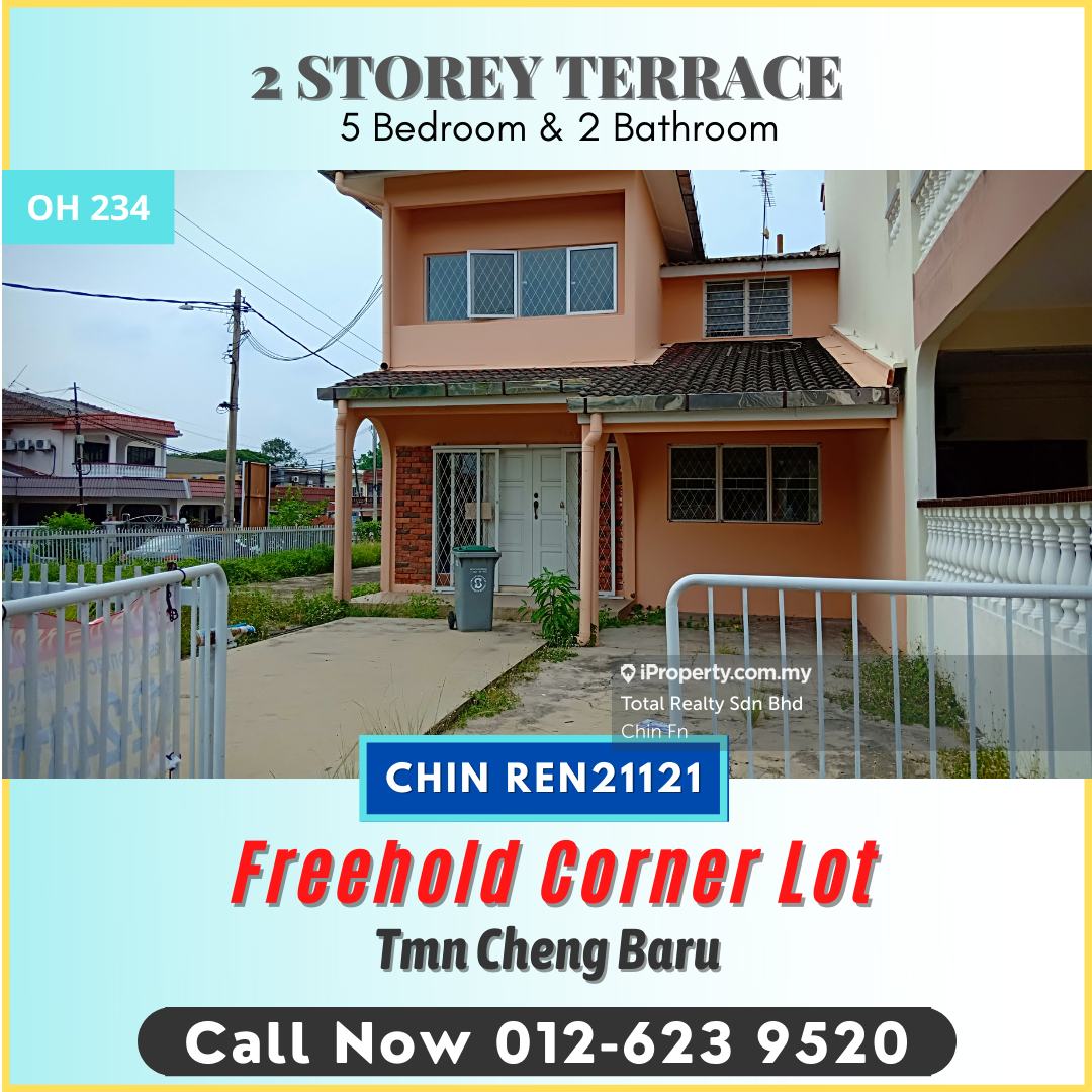 Corner 2 Sty Freehold Teres Tmn Cheng Baru Melaka, Cheng
