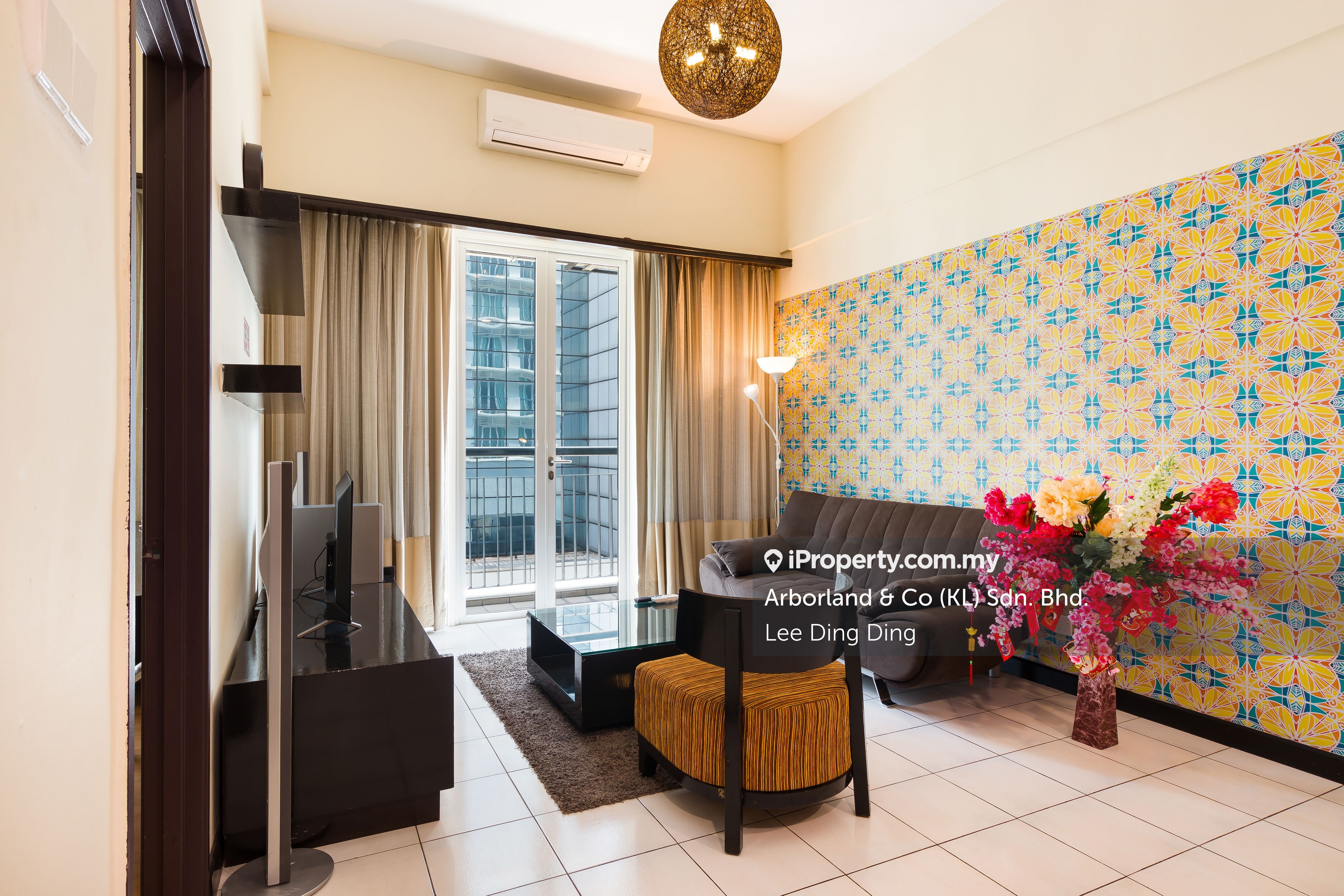 Seri Bukit Ceylon Intermediate Serviced Residence 1 bedroom for rent in