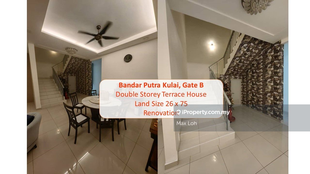 Bandar Putra Kulai, Gate B, Kulai Intermediate 2-sty Terrace/Link House ...