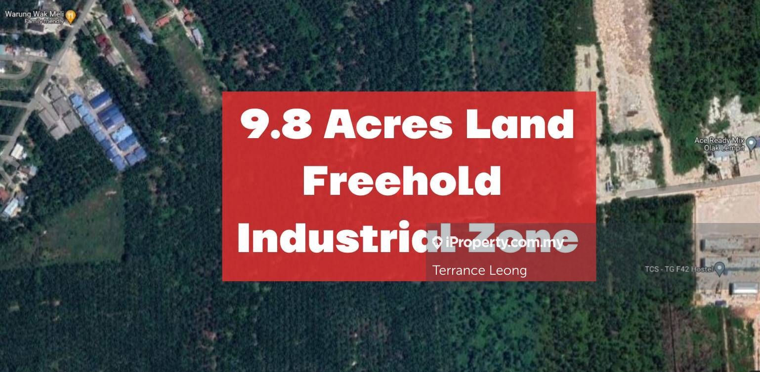 9.8 acres agriculture land in Banting Industrial Zoning Olak Lempit