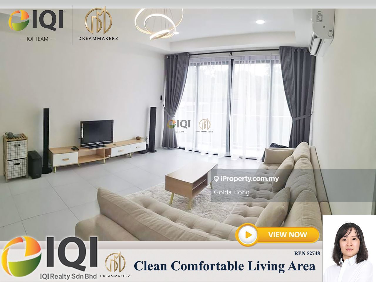 Merriton Residence Apartment 2 bedrooms for rent in Kuching, Sarawak