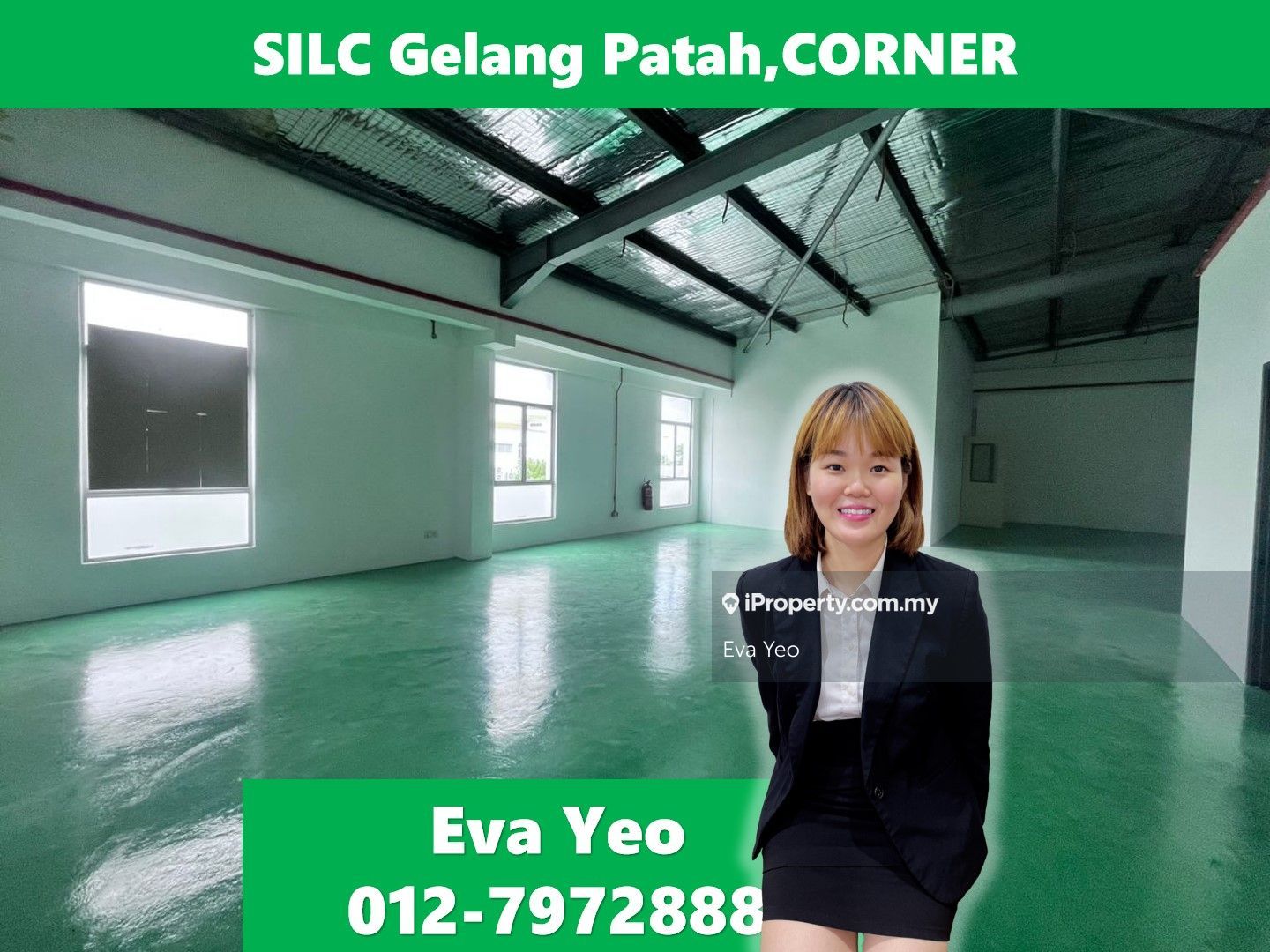 SILC Gelang Patah 1.5Storey Semi D Factory(Corner), Gelang Patah