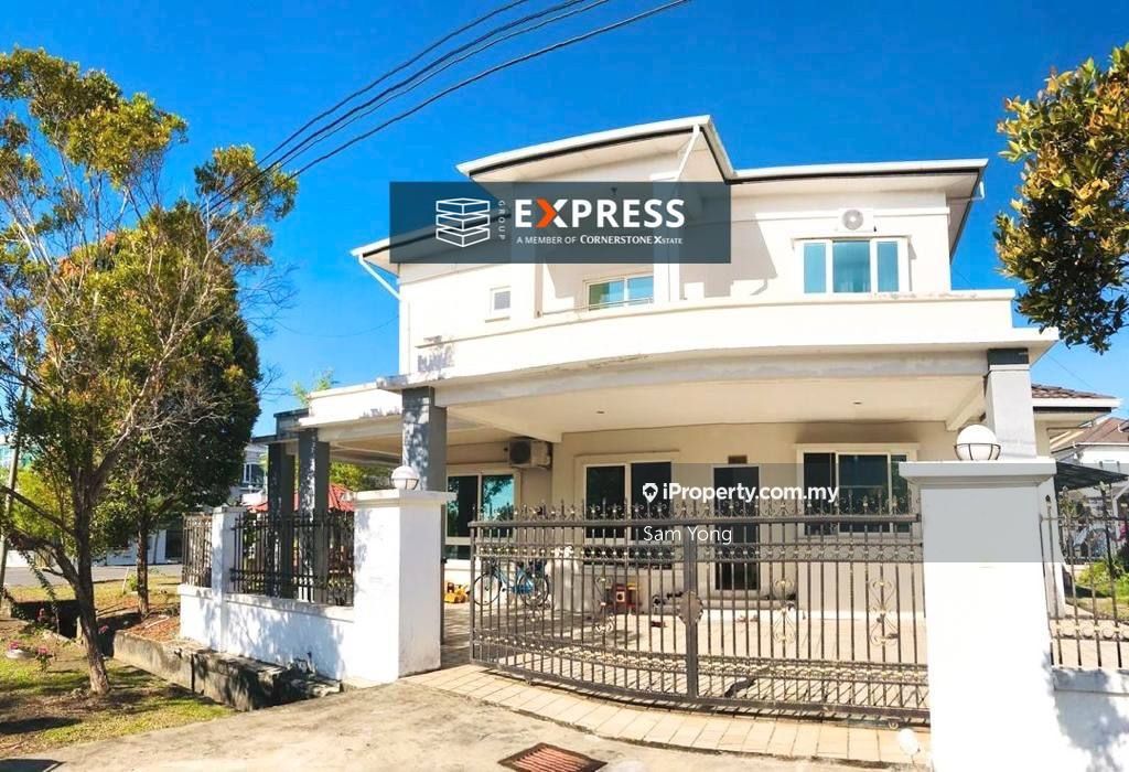 Double Storey Terrace Corner Greenville, Senadin, Miri Corner lot 2sty