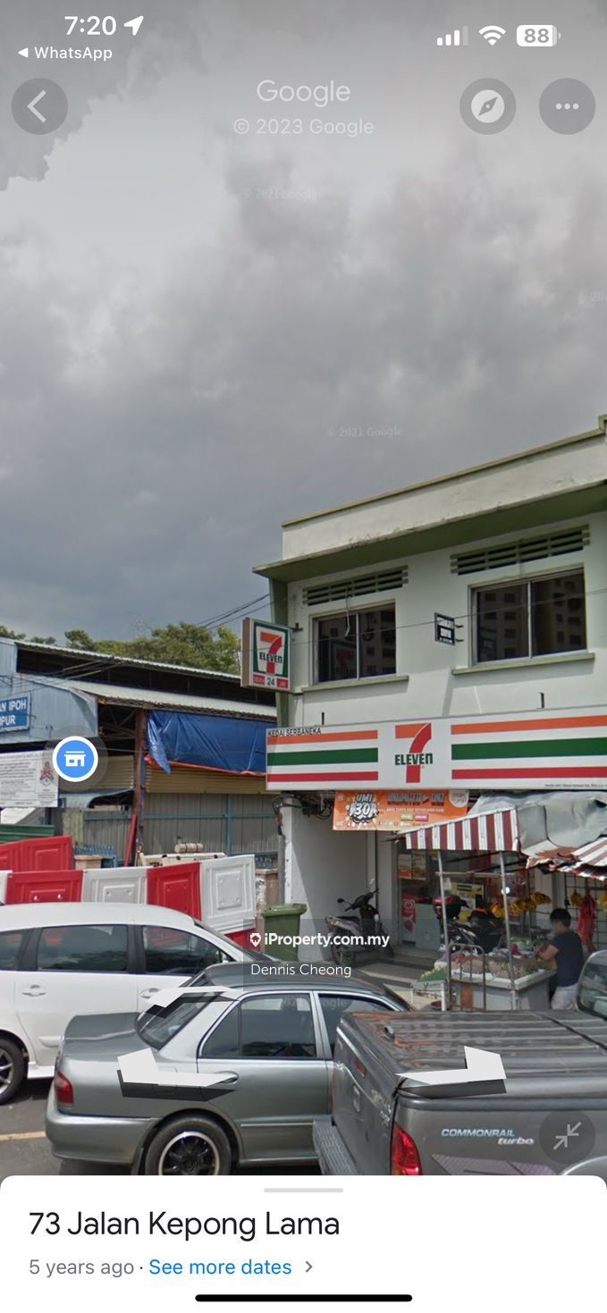 Jalan Ipoh Kampung Batu, Kampung Batu, Jalan Ipoh Corner lot Shop for