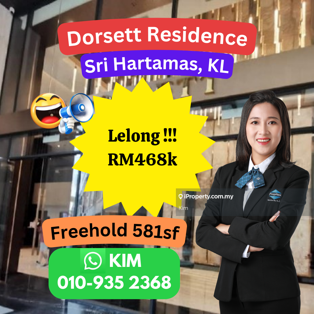 Dorsett Residences Sri Hartamas, Sri Hartamas for sale - RM468000 ...