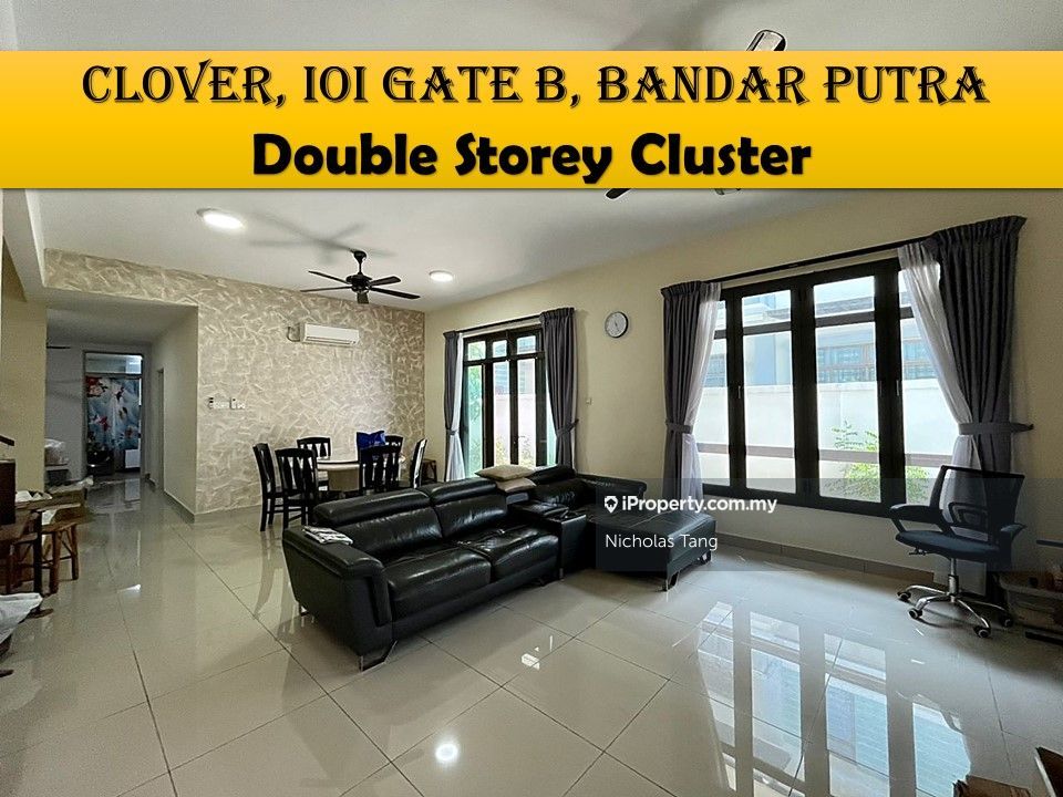 Bandar Putra, Clover, IOI Gate B, Kulai Intermediate Cluster House 4+1 ...