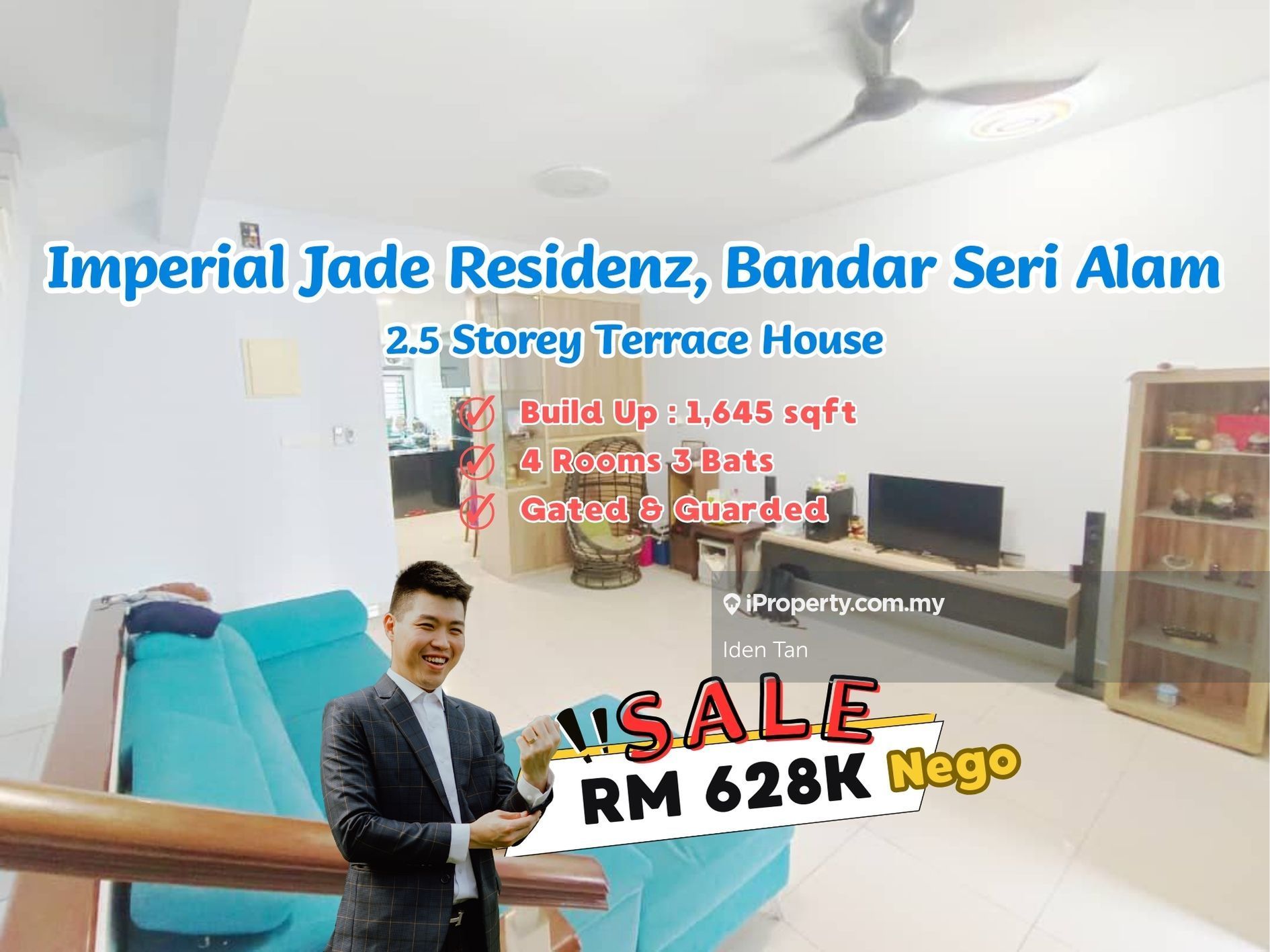 Imperial Jade Residenz Bandar Seri Alam 2.5 Storey Terrace House