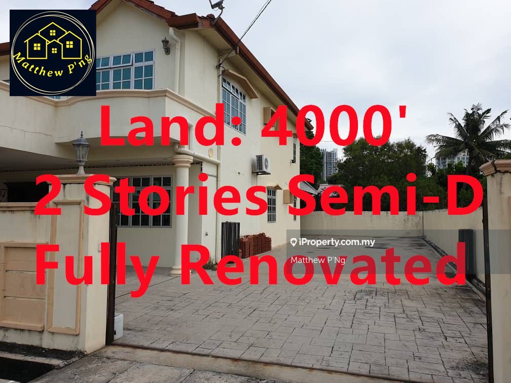 Medan Pantai Jerjak 2 Stories SemiD Land4000', Sungai Nibong