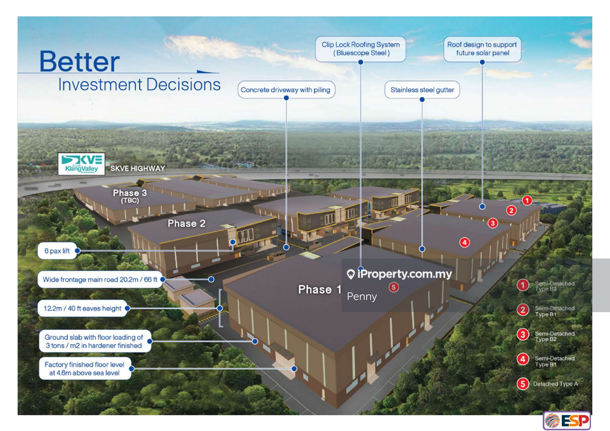 WITH CCC/CF] Jenjarom Jalan Getah Double Storey Semi D Factory