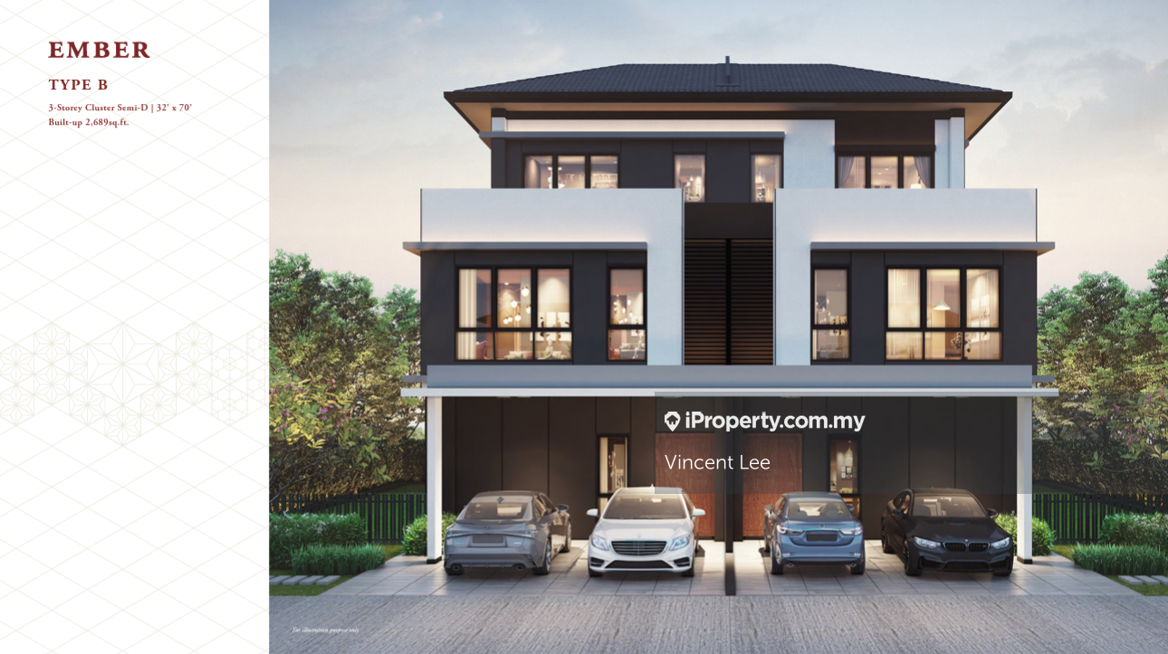 Eco Ardence , Setia Alam Intermediate Semidetached House 5 bedrooms