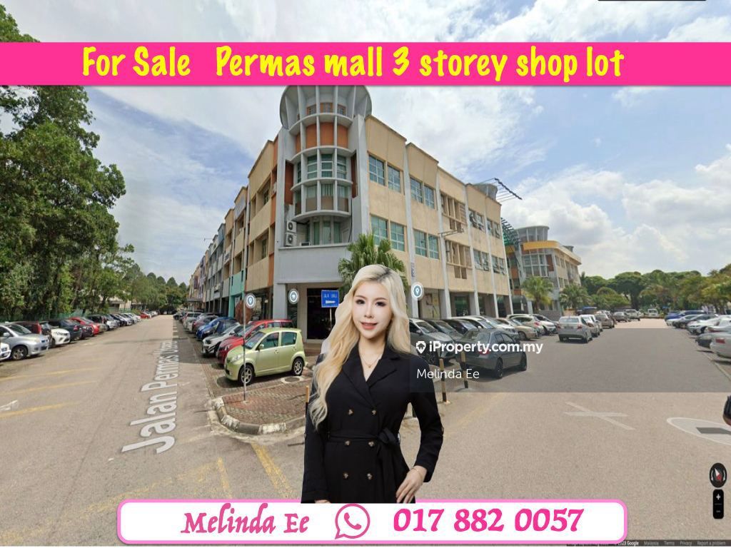 Permas Mall 3 Storey Shop office, Permas Jaya ShopOffice for sale