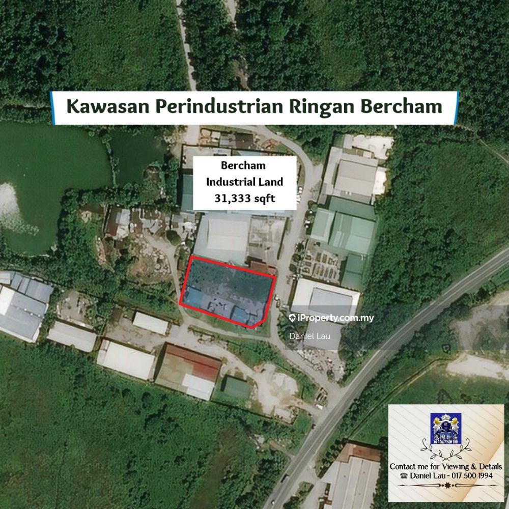 Bercham Bercham Light Industry Area Ipoh Industrial Land For Sale Iproperty Com My