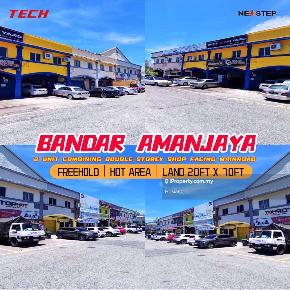 BANDAR AMANJAYA SUNGAI PETANI KEDAH, BANDAR AMANJAYA 2STY MAINROAD SHOP