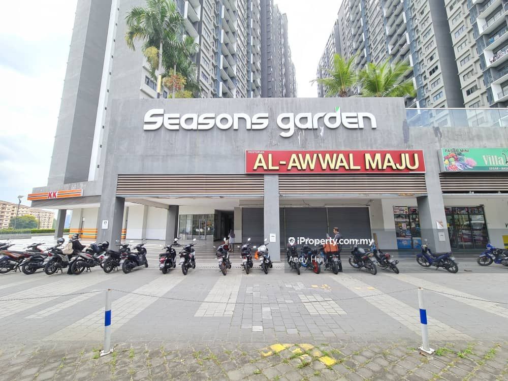 Season Garden Corner Shop 2058sf Facing Mainroad , Wangsa Maju Corner lot Shop for rent