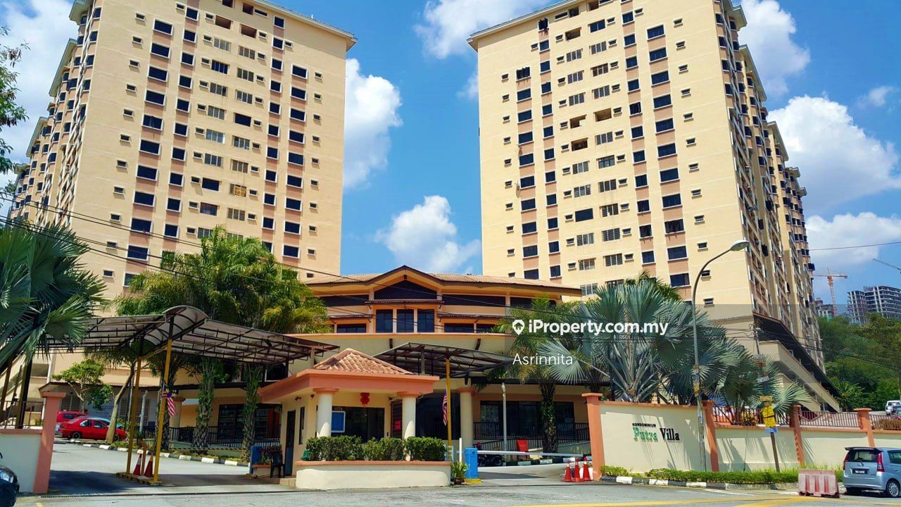 Putra Villa Condominium 3 bedrooms for sale in Setapak, Kuala Lumpur ...