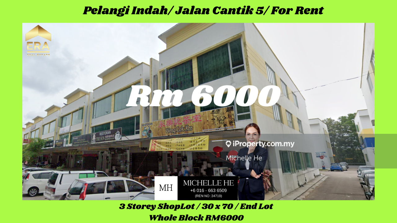 Taman Pelangi Indah, Taman Pelangi Indah, Ulu Tiram ShopOffice for