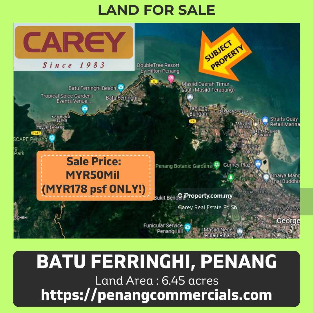 Development Land for Sale at Batu Ferringhi, Penang, Batu Ferringhi