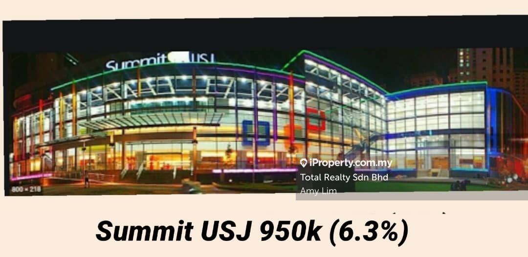 The Summit Usj Retail Shop Lot Usj Summit Mall Subang Jaya Shop For Sale Iproperty Com My