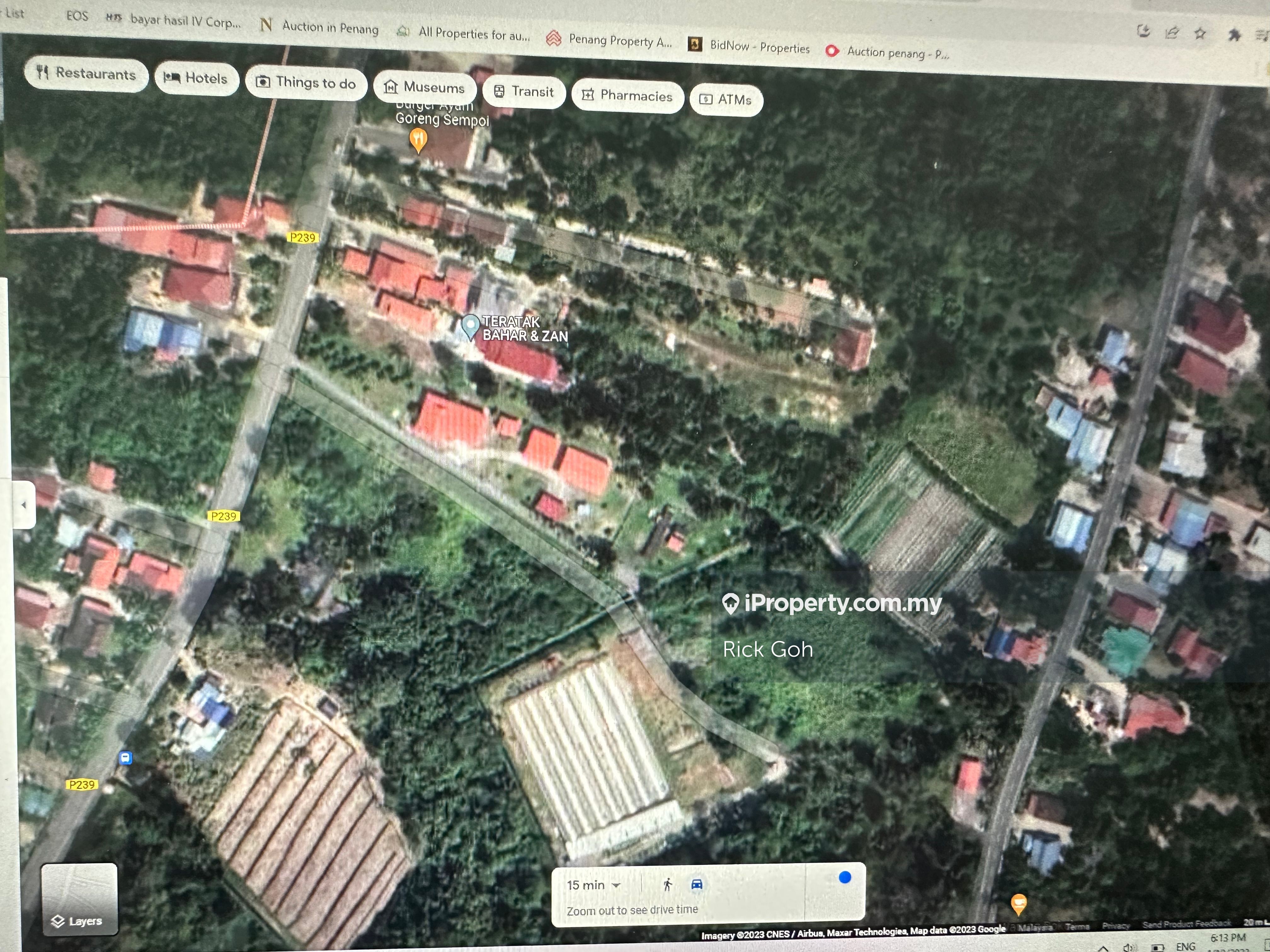 Land For Sale At Balik Pulau Main Road (54,233sf), Kampung Terang