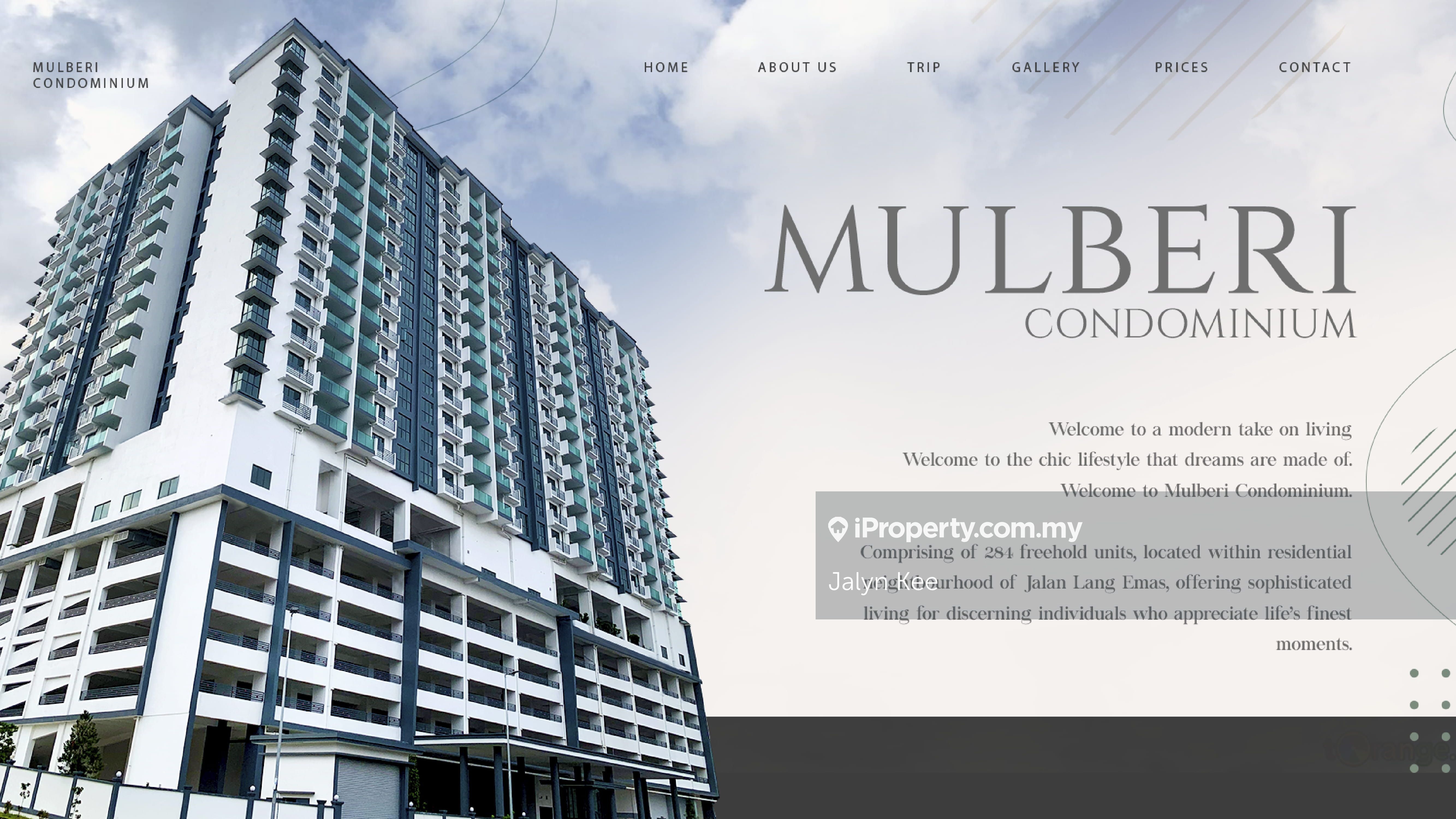 Mulberi Condominium 3 bedrooms for sale in Segambut, Kuala Lumpur