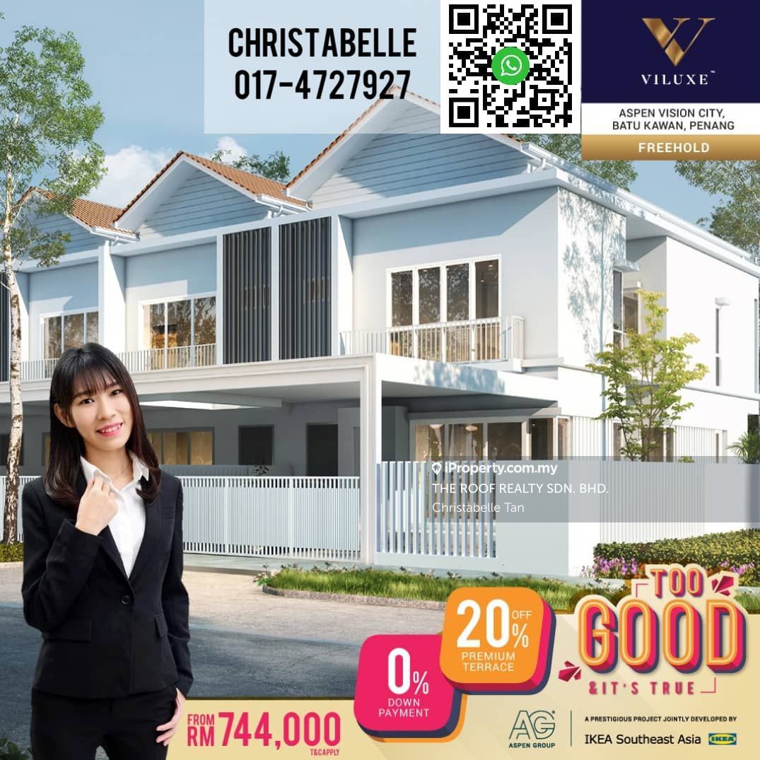 Freehold Luxury Double Storey Terrace G G Batu Kawan 2 Sty Terrace Link House 4 Bedrooms For Sale Iproperty Com My