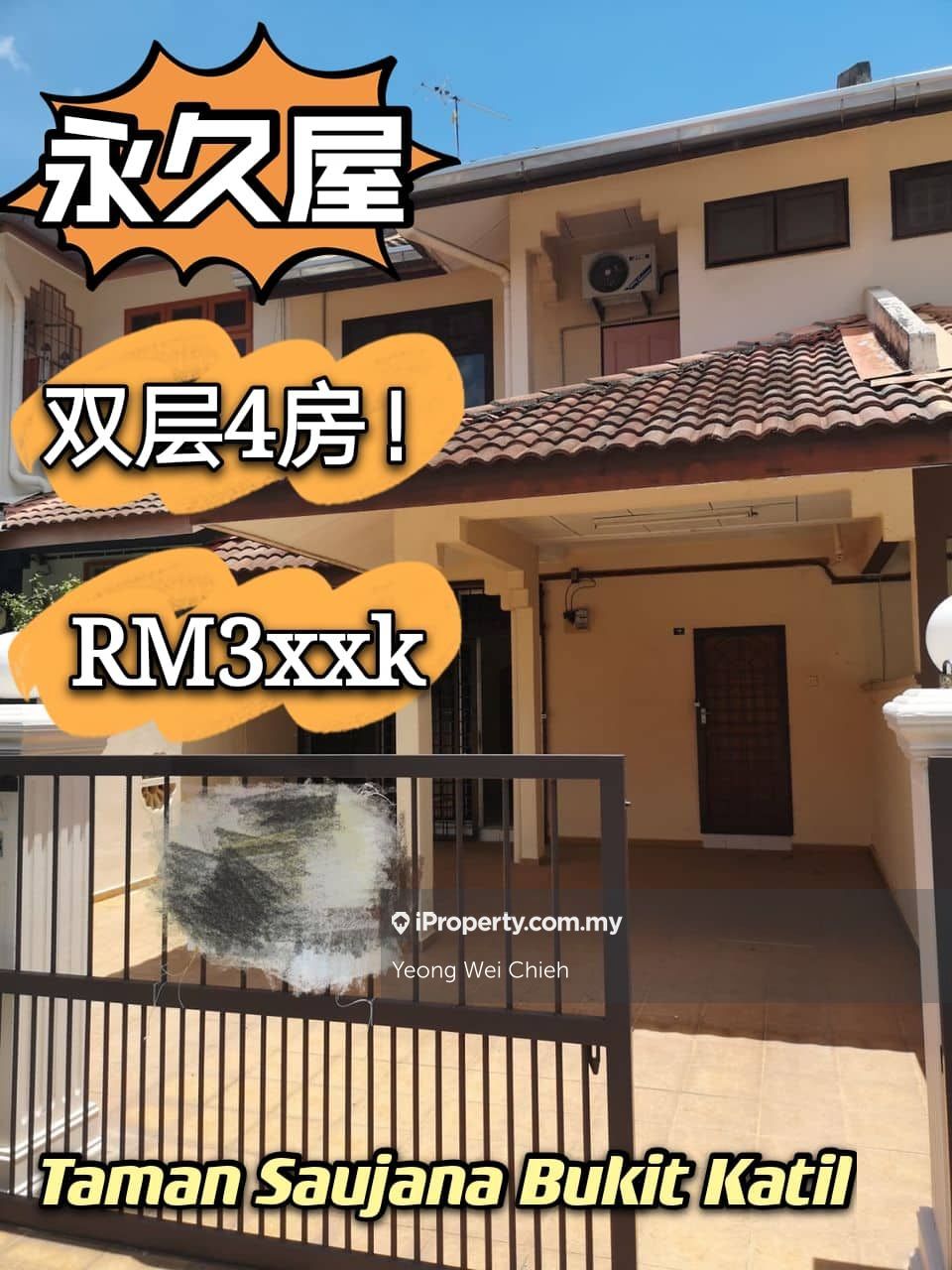 Taman Saujana Sek 2 FreeHold 4 Room, Bukit Katil