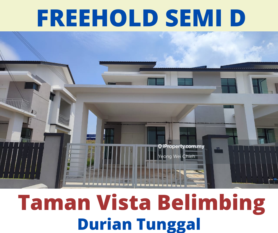 Taman Vista Belimbing Durian Tunggal Freehold, Durian Tunggal ...