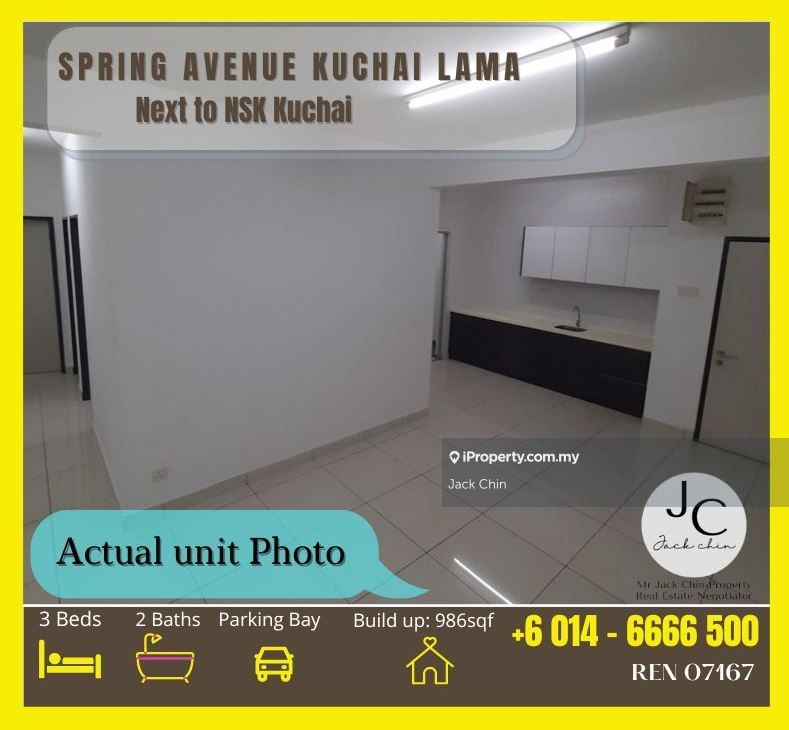 Spring Avenue (Kuchai Damai) Condominium 3 bedrooms for rent in Kuchai
