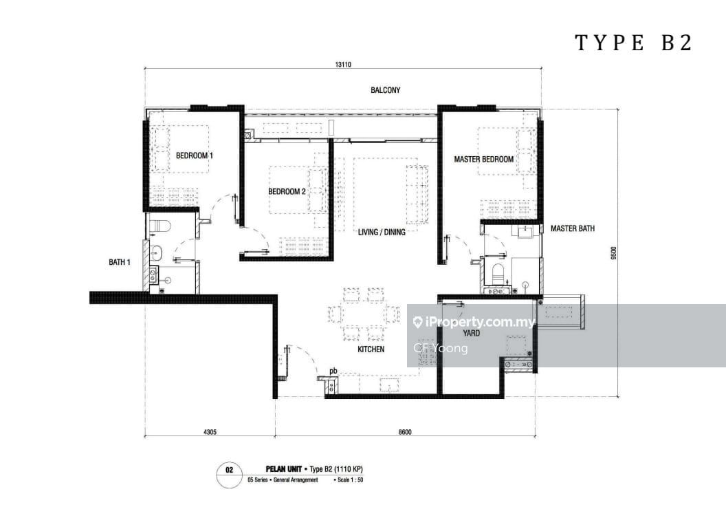 Ren Residences Condominium 3+1 bedrooms for sale in Bukit Jalil, Kuala