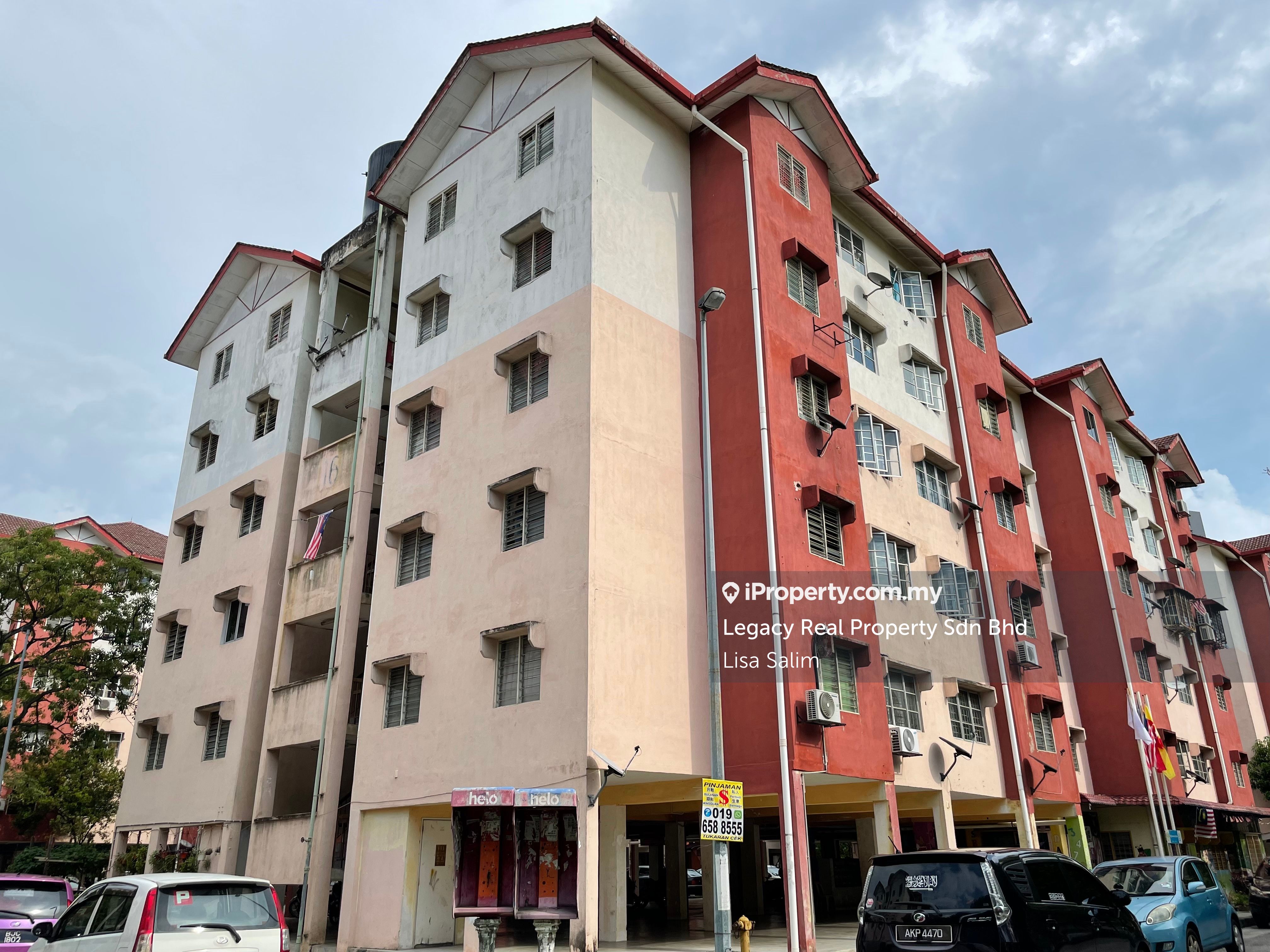 Flat Pkns Section 7 Flat 3 Bedrooms For Sale In Shah Alam Selangor Iproperty Com My