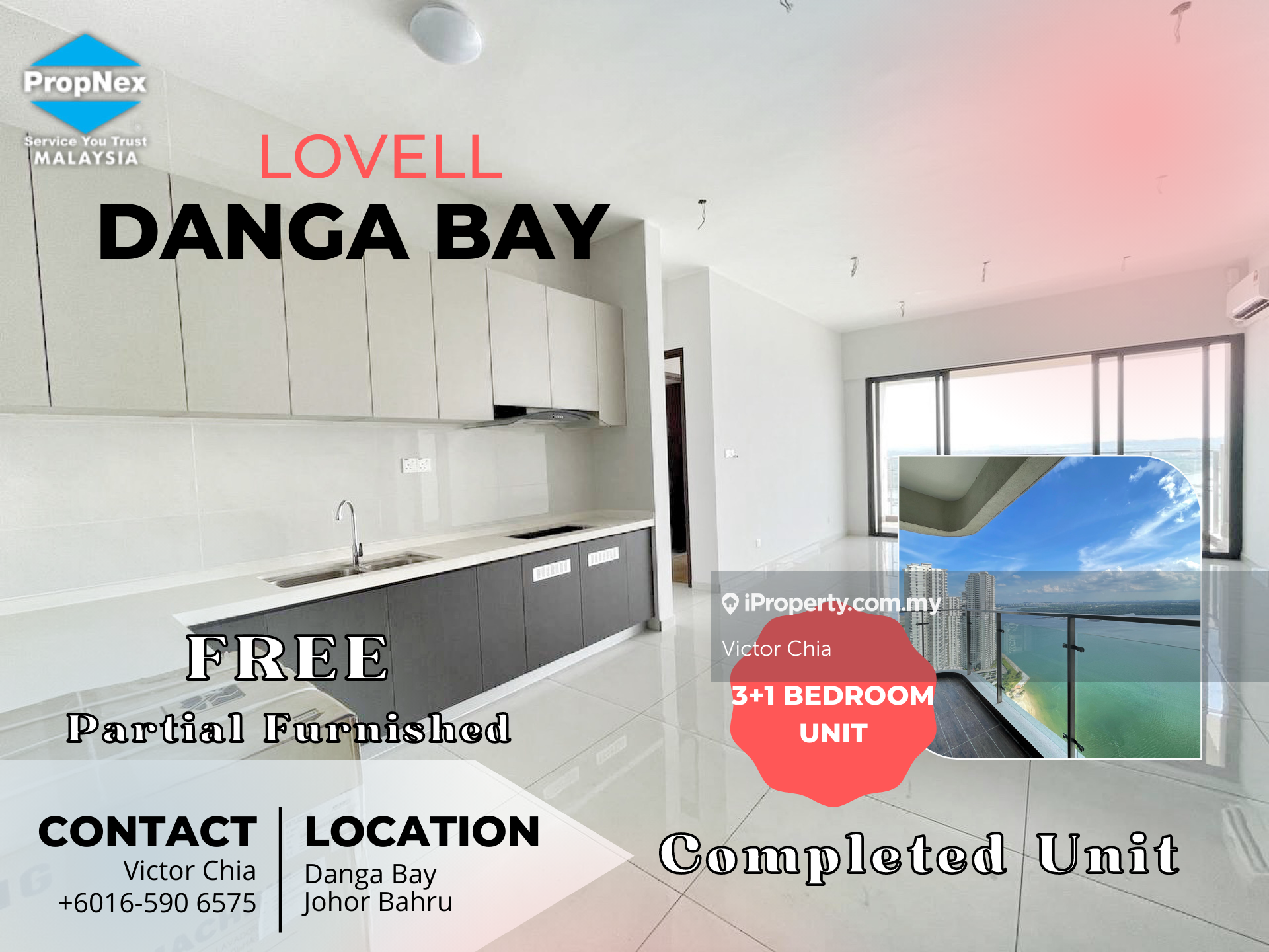 Lovell Country Garden Danga Bay, Johor Bahru for sale RM1300000