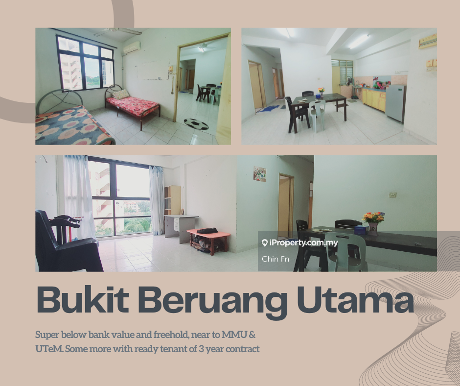 Ready Tenant 3 Year Furnish 5 Room Bukit Beruang Utama Melaka