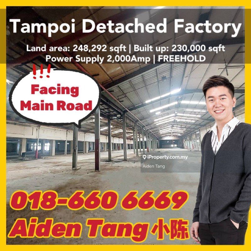 Tampoi Detached Factory, Tampoi, Johor Bahru For Sale - RM87400000 ...