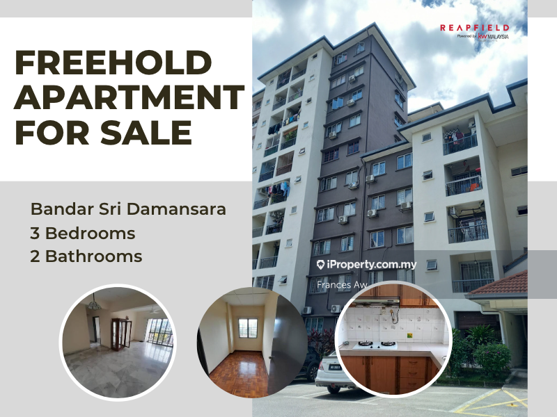 Sri Damansara Court Intermediate Apartment 3 bilik tidur untuk dijual