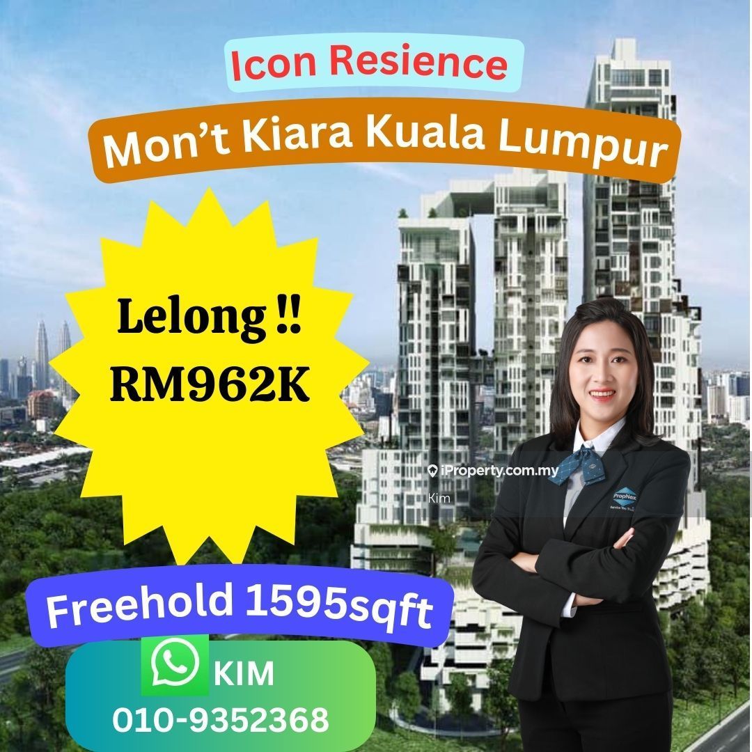 Icon Residence Condominium 3 bedrooms for sale in Dutamas, Kuala Lumpur ...