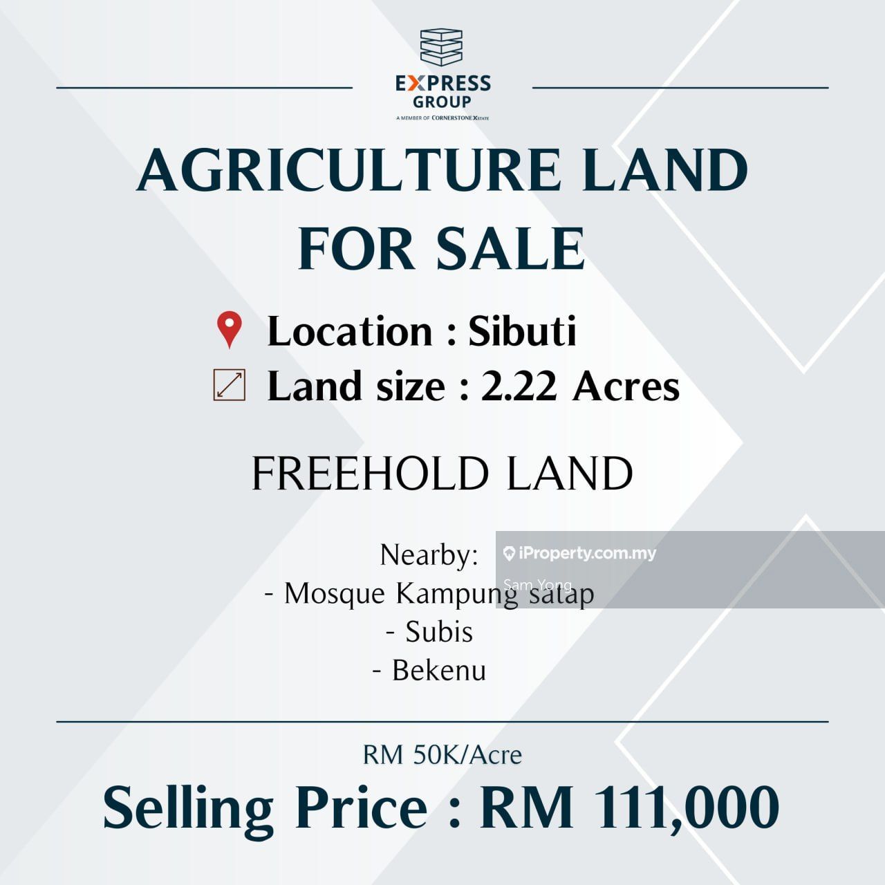 Agriculture Land at Kampung Angus, Miri for sale RM111000 iProperty