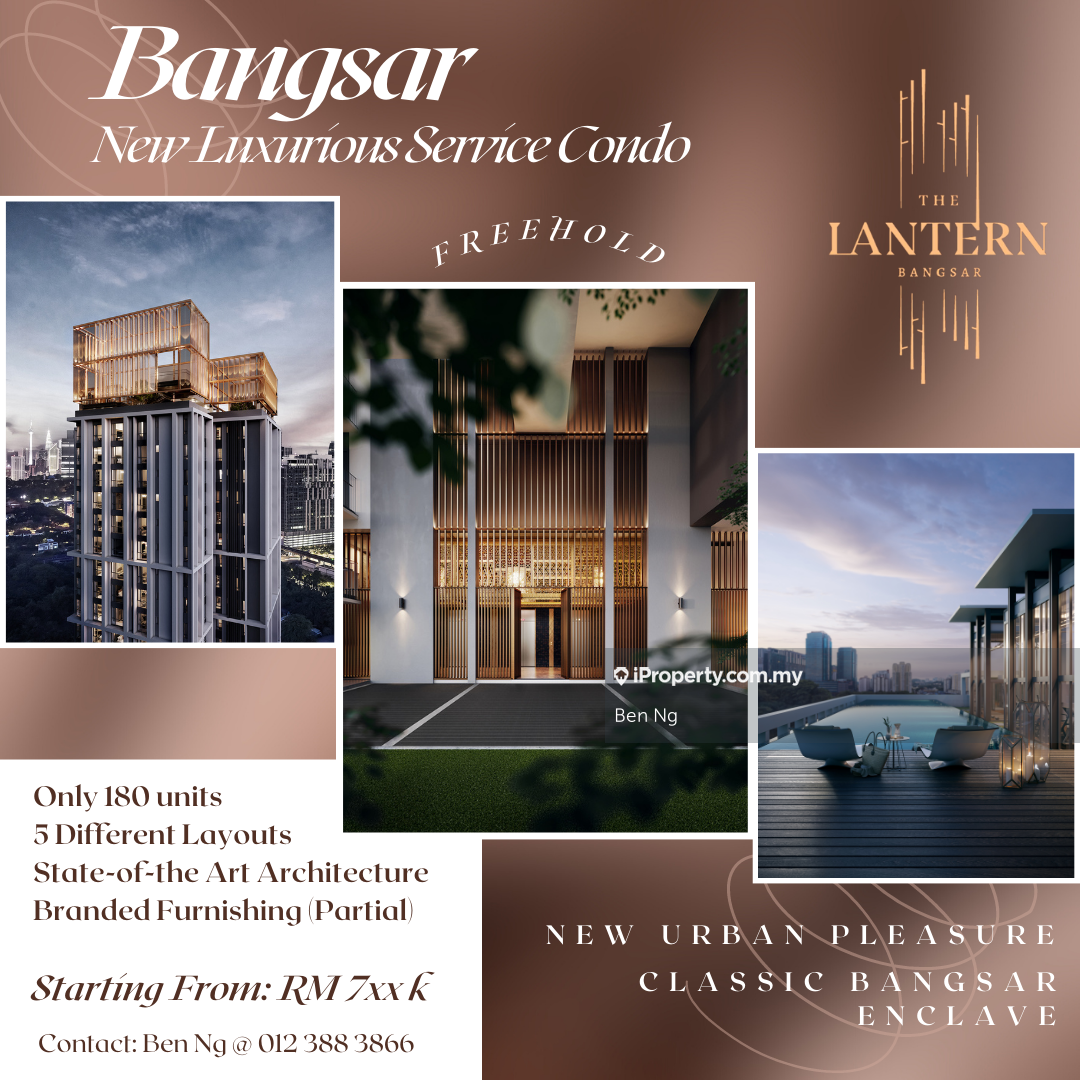 The Lantern Serviced Residence 1 bedroom for sale in Bangsar, Kuala