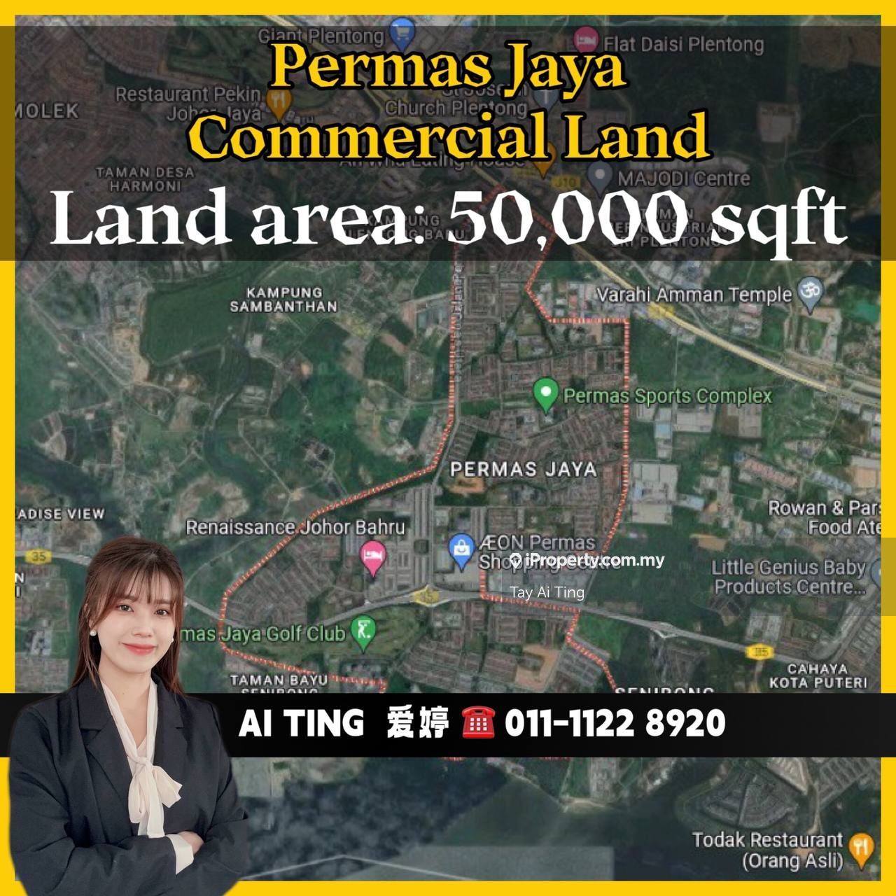 Permas Jaya Commercial Land, Permas Jaya, Masai, Permas Jaya Commercial ...